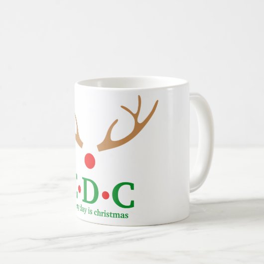 Every Day is Christmas Mug Koffiemok (Voorkant rechts)