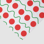 Every Day is Christmas Polka Dot Tissuepapier (Detail)