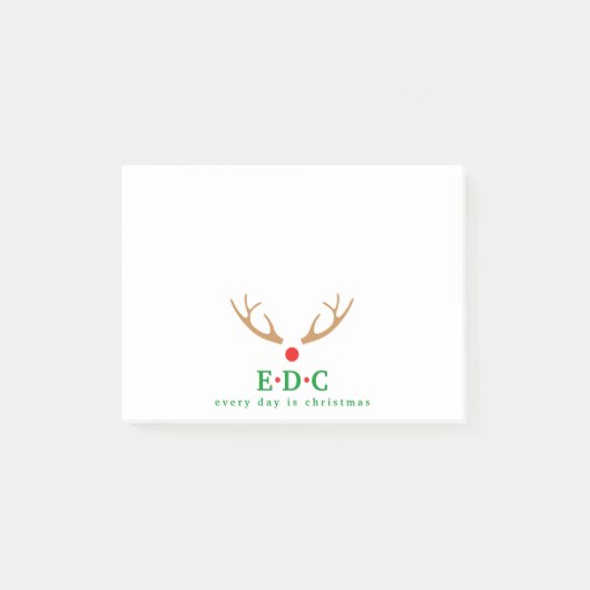 Every Day is Christmas Post-it® Notes (Voorkant)