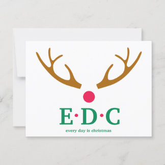 Every Day is Christmas Postcard Briefkaart