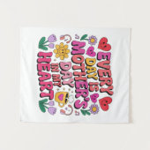 Every Day Is Mother’s Day In My Heart Wandkleed (Voorkant (horizontaal))