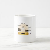 "Every Fall Is the Start of a Rise – Leap of Hope" Koffiemok (Center)