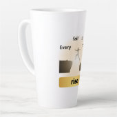 "Every Fall Is the Start of a Rise – Leap of Hope" Latte Mok (Linkerhoek)