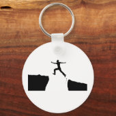 "Every Fall Is the Start of a Rise – Leap of Hope" Sleutelhanger (Achterkant)