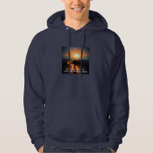 **"Every Journey Begins with a Single Step: Embrac Hoodie (Voorkant)