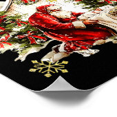 Every Knee Shall Bow Jesus Birth Christian Santa C Poster (Hoek)