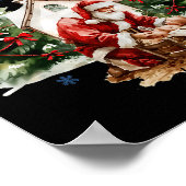 Every Knee Shall Bow Religious Christian Santa Chr Poster (Hoek)