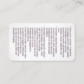  Every Man Needs a Prostate Plan​® Visitekaartje (Achterkant)