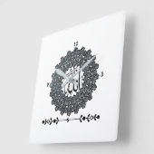 Every moment mallers Wall Clock Vierkante Klok (Hoek)