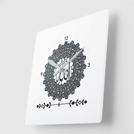 Every moment mallers Wall Clock Vierkante Klok (Hoek)