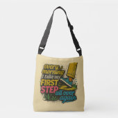 Every Morning First Step - Tote Crossbody Tas (Voorkant)