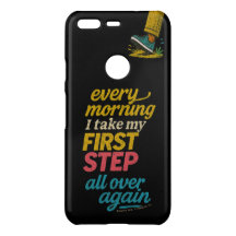 Every Morning I Take My First Step - iPhone Case