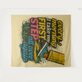 Every Morning - Medium (50" x 60") Tapestry Wandkleed (Voorkant (horizontaal))