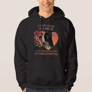 Every Once In A While A Dog American Pit Bull Ente Hoodie