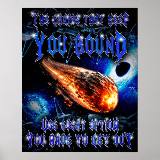 Every Option Matter − The Chains That Bounds You Poster (Voorkant)