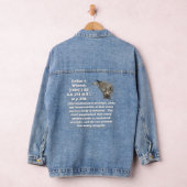Every person’s body is inviolate by RoseWrites Denim Jacket (Hangar)