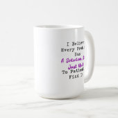 Every Problem Has a Solution Patiently Find Koffiemok (Voorkant rechts)