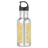 Every Rhythm of life Gratitude Remains Waterfles (Achterkant)