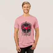 Every Rose Has Its Thorn Tri-Blend Shirt (Voorkant volledig)