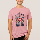 Every Rose Has Its Thorn Tri-Blend Shirt (Voorkant)