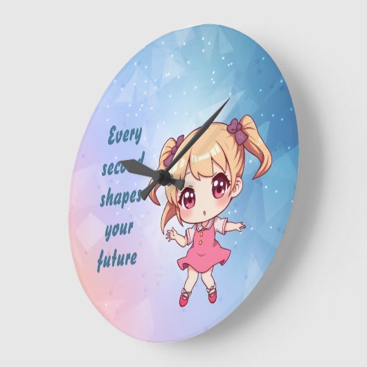 Every second shapes your future grote klok (Hoek)