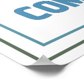 Every Setback Is A Setup For A Comeback Minimalist Poster (Hoek)