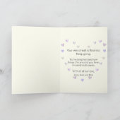 Every Tough Day Defeated, Encouragement Cute Cat Kaart (Binnen)