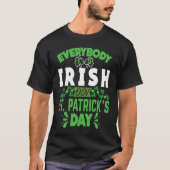 Everybody is Irish on St Patricks Day costume Men T-shirt (Voorkant)