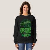 Everybody is Irish on St Patricks Day costume Men  Trui (Voorkant volledig)