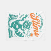 Everybody Stims Racoon Funny Design  Fleece Deken (Voorkant (Horizontaal))