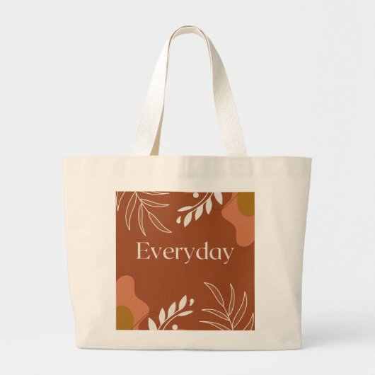EVERYD4Y GROTE TOTE BAG (Voorkant)