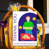 Everyday Delivery Driver Card With Your Message Bedankkaart