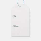 Everyday Earth Day Hummingbird Bird Cadeaulabel (Achterkant)