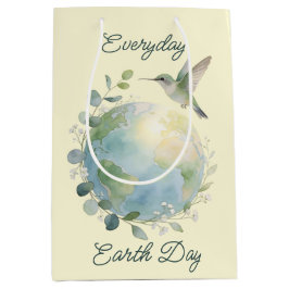 Everyday Earth Day Hummingbird Bird Medium Cadeauzakje