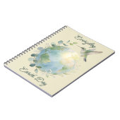 Everyday Earth Day Hummingbird Bird Notitieboek (Linkerzijde)