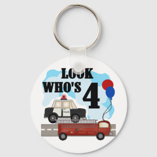 Everyday Heroes 4th Verjaardag Sleutelhanger