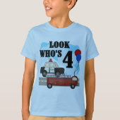 Everyday Heroes 4th Verjaardag T-shirt (Voorkant)