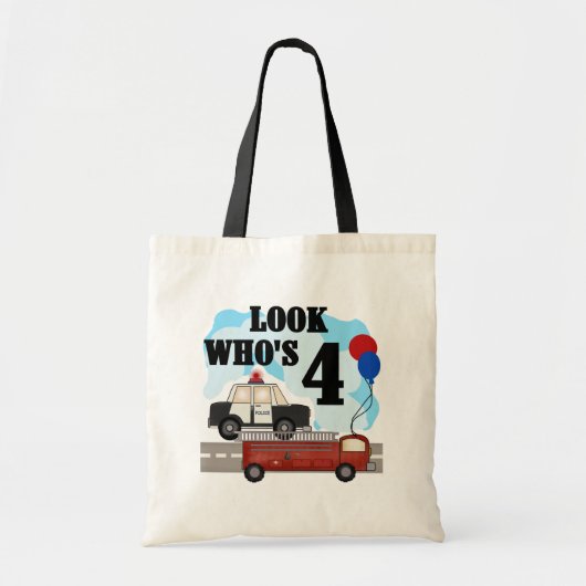 Everyday Heroes 4th Verjaardag Tote Bag (Voorkant)