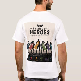 Everyday Heroes Superhero T-Shirt – Moed Kracht