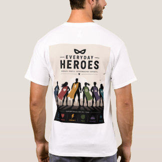 Everyday Heroes Superhero T-Shirt – Moed Kracht