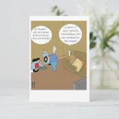 Everyday humour card for the old scooter fanatic (Staand voorkant)