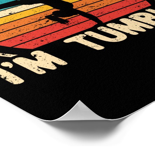 Everyday I'm Tumbling Funny Every Day Im Tumblin Poster (Hoek)