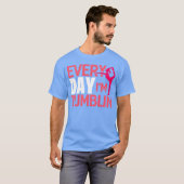 Everyday Imumbling Funny Gymnasticumbling 70s retr T-shirt (Voorkant volledig)