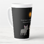 Everyday is brighter latte mok (Linkerhoek)