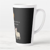 Everyday is brighter latte mok (Rechts)