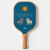 Everyday is brighter pickleball paddle (Achterkant)