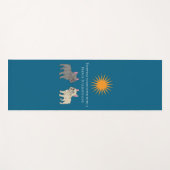 Everyday is brighter yogamat (Voorkant (horizontaal))