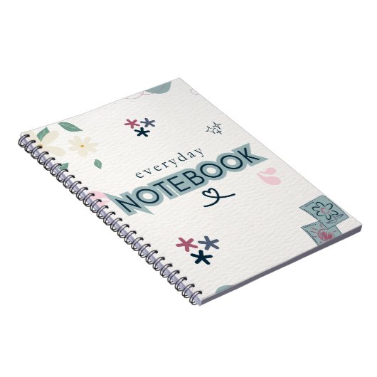 everyday love, notebook for daily notes notitieboek (Rechterzijde)