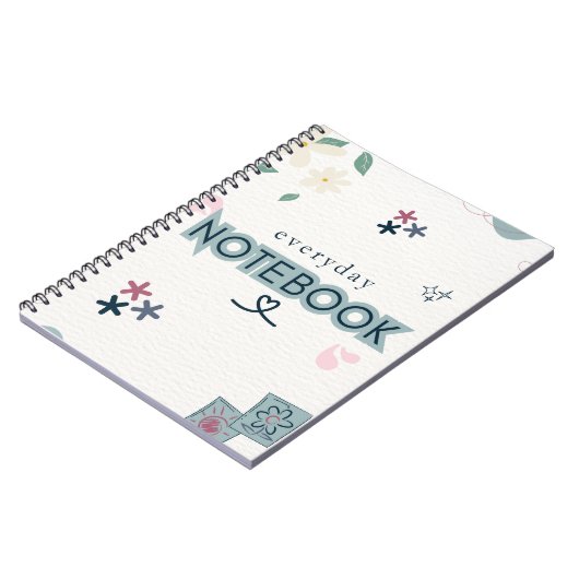 everyday love, notebook for daily notes notitieboek (Linkerzijde)