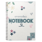 everyday love, notebook for daily notes notitieboek (Voorkant)